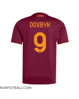 Billige Fotballdrakt AS Roma Artem Dovbyk #9 Replika Hjemmedrakt 2025-26 Kortermet Billige Fotballdrakt AS Roma Artem Dovbyk #9 Replika Hjemmedrakt 2025-26 Kortermet